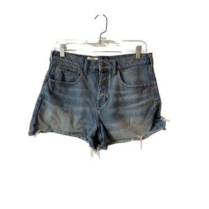 PILCRO Classic Blue Denim Women's Shorts